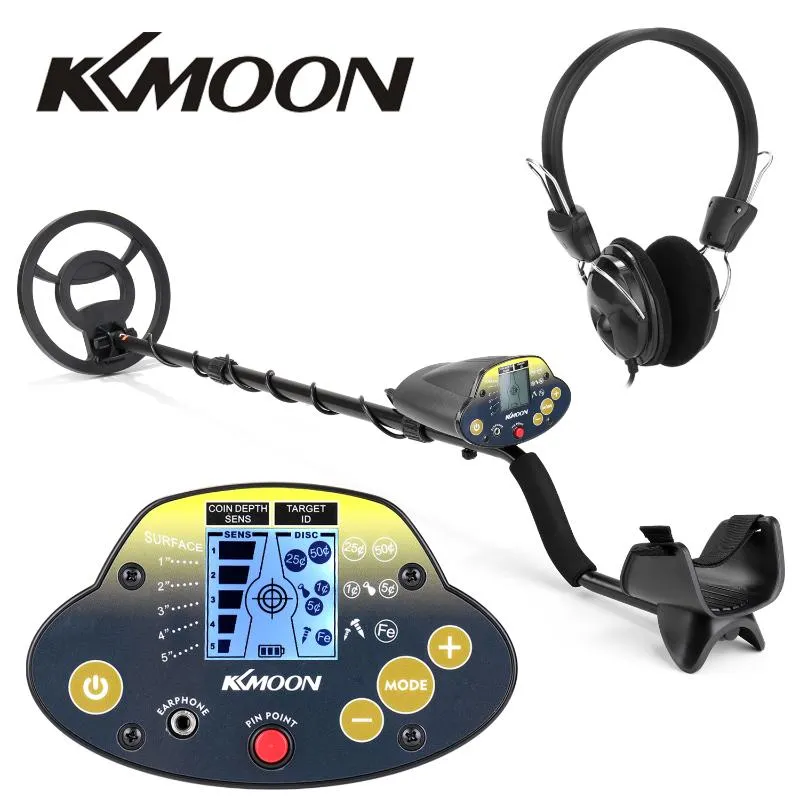 KKmoon MD-5030KK détecteur Haute Sensibilité Métal Souterrain Portable Bijoux Stud Finder Trésor Or Outil