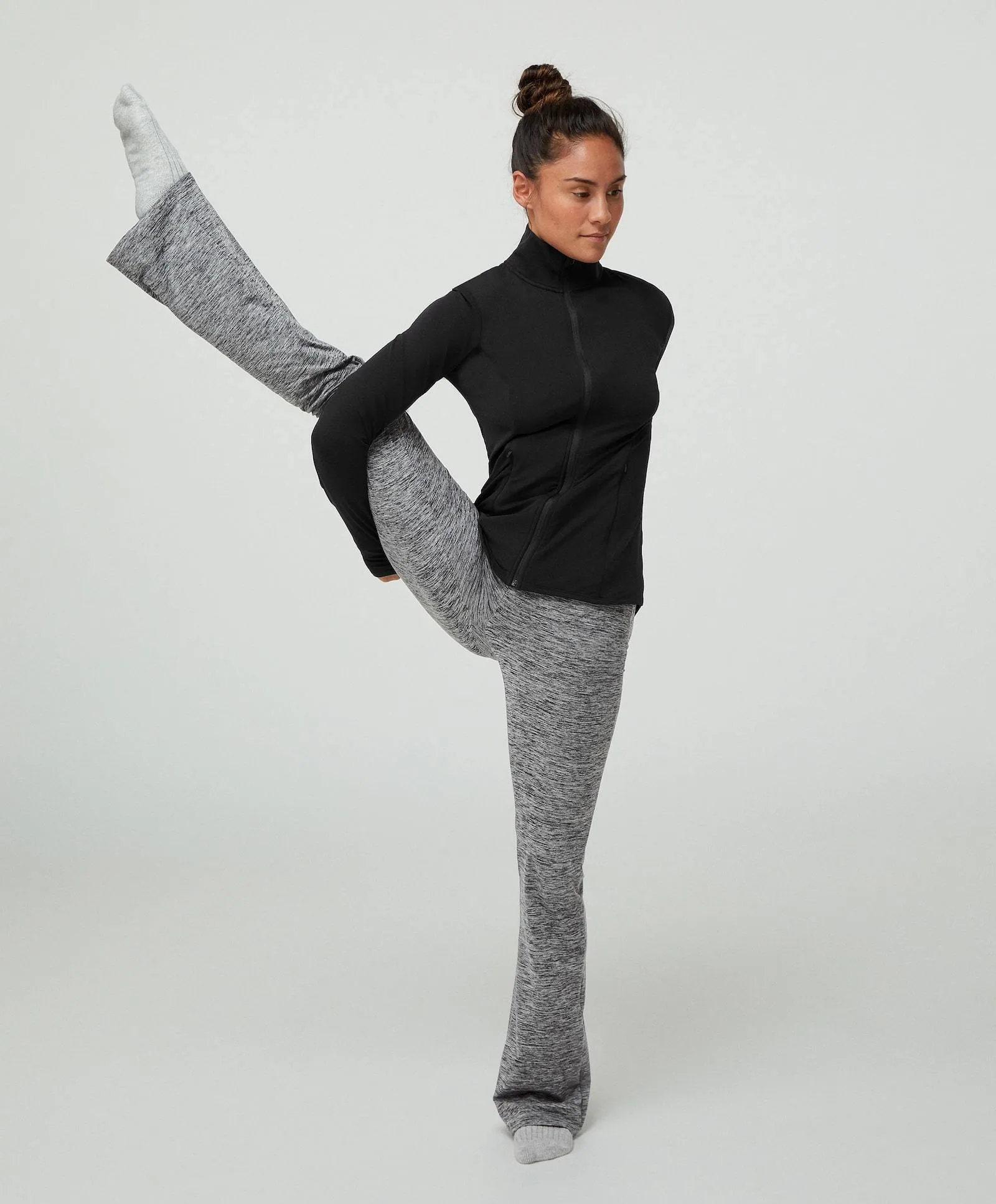Oysho flare comfortwarm lux pants luxury sport yoga wearing best leggings  X1227