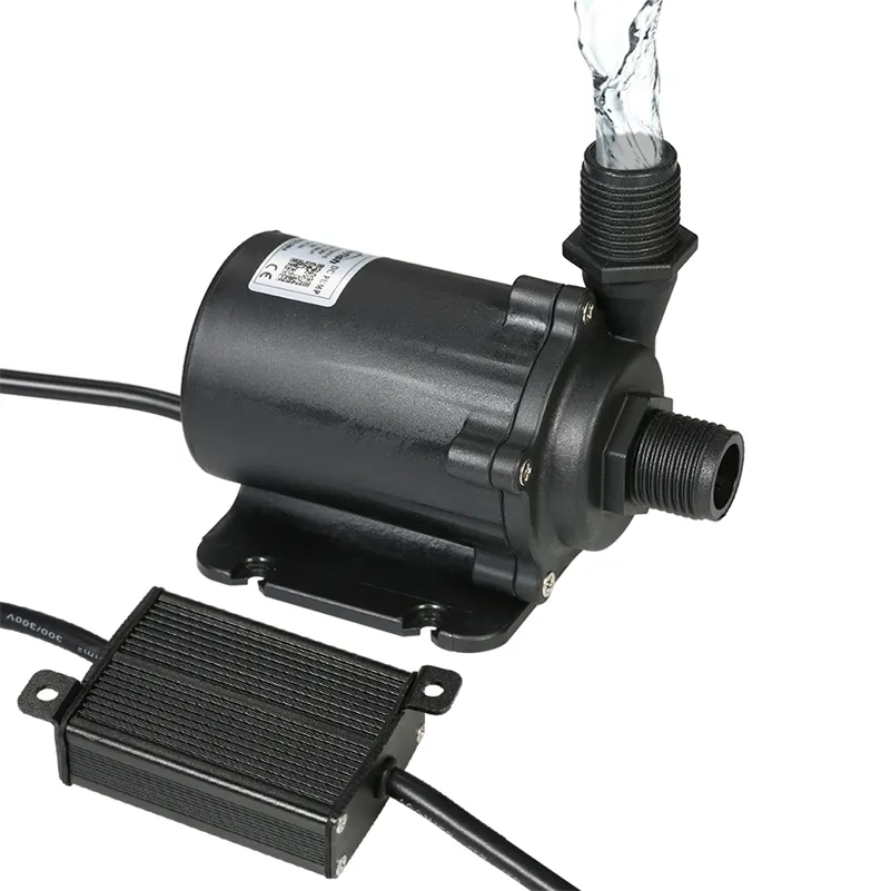 Brushless Water with External Controller Waterproof Submersible Pump for Aquarium Fish Tank Tabletop Fountain Pond Y200922