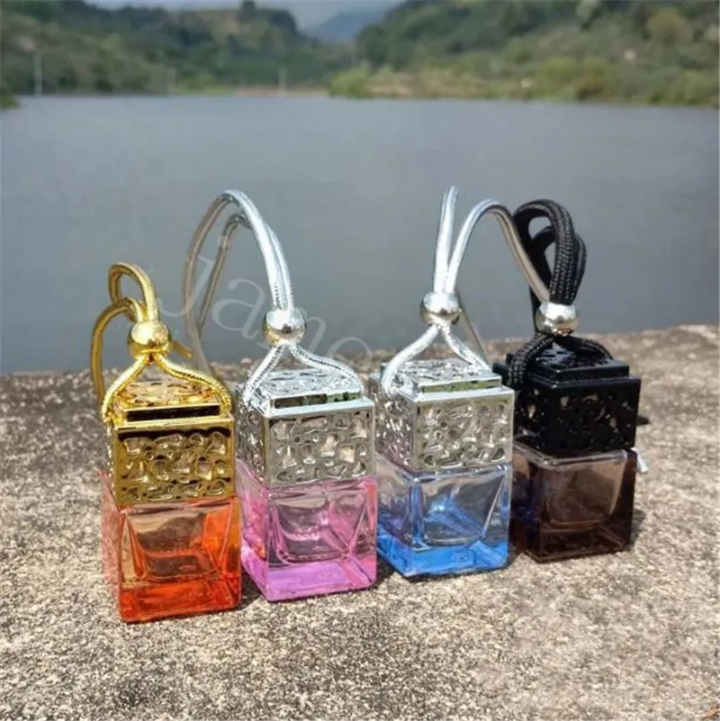 Auto Parfüm Flasche Hängen Rück Ornament Lufterfrischer Für Ätherische Öle  Diffusor Duft Leere Glas Flasche Anhänger DB065 Von 0,96 €