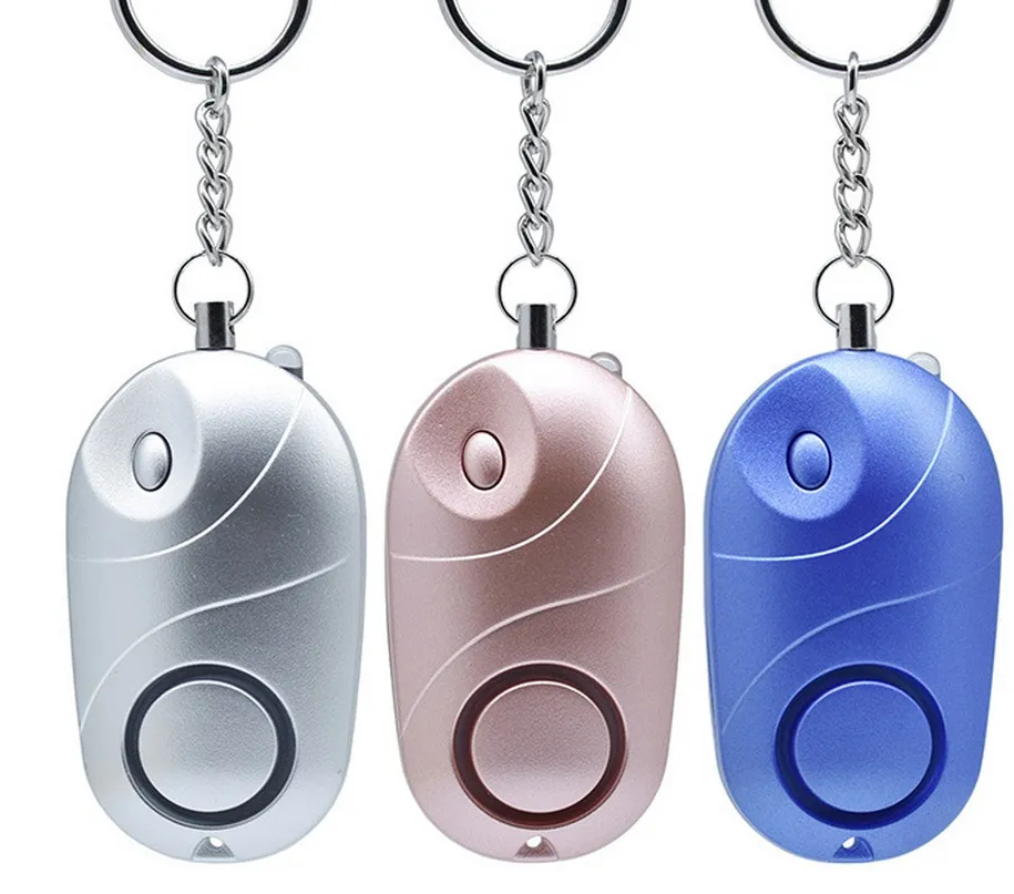 Persoonlijke alarmen bel tama luid veilig stabiel 130 decibel Mini draagbaar sleutelhanger alarm