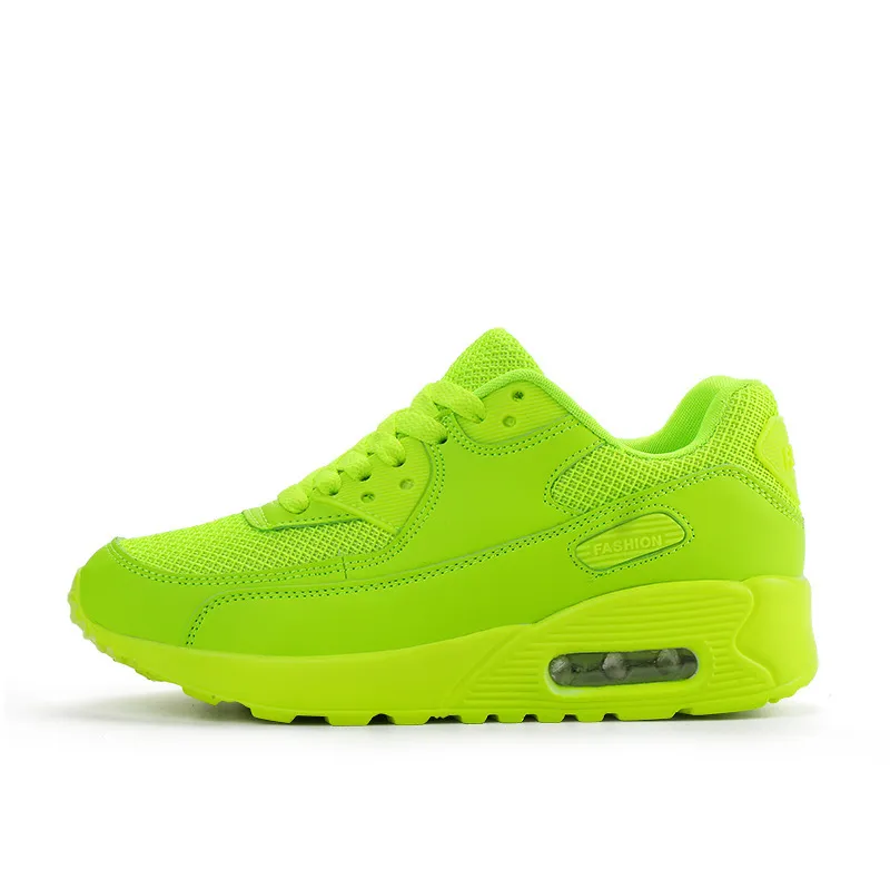 Neon green tennis shoes outlet