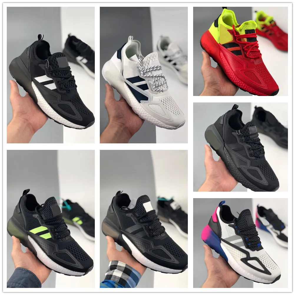 ZX 2K Boots Schuhe Sneaker weiße Frauenschuhtuius Technische Laufschuhtraining Sneaker Best Sport für Männer Frauen Yakuda beliebt