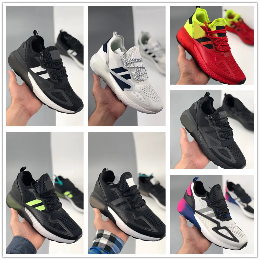 Zx 2k stövlar skor sneakers vita kvinnors skor tekniska löpsko träning sneakers bästa sport för män kvinnor yakuda populära