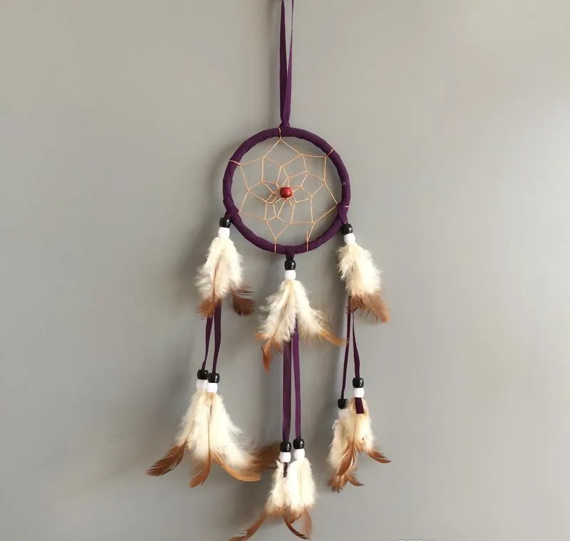 Arts and Crafts 3.5inch Ring Small Dream Catcher Hanging Decorat jllcFJ