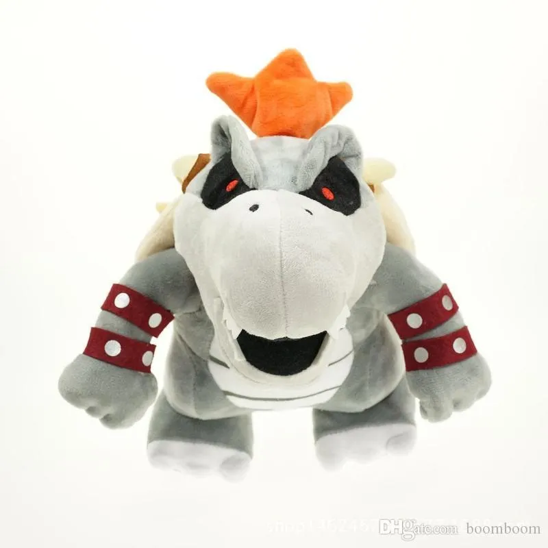 22-24cm  Bone Kubah Dragon Koopa Broswer Plush Toy Children Cartoon Soft Plush Stuffed Dolls for kids