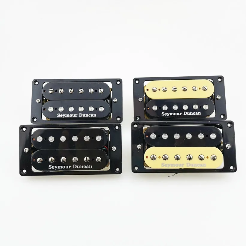 Nouveau noir/zèbre ensemble micros guitare électrique micros Humbucker 4C pièces de guitare