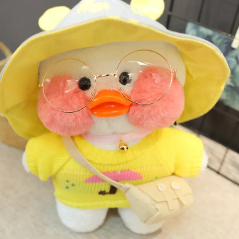 Em promoção! Pato Roupas Para Pato 30cm Lalafanfan Pato Boneca Kawaii  Brinquedo De Pelúcia Acessórios Macio Animal Bonecas De Aniversário De  Crianças Brinquedos Presentes