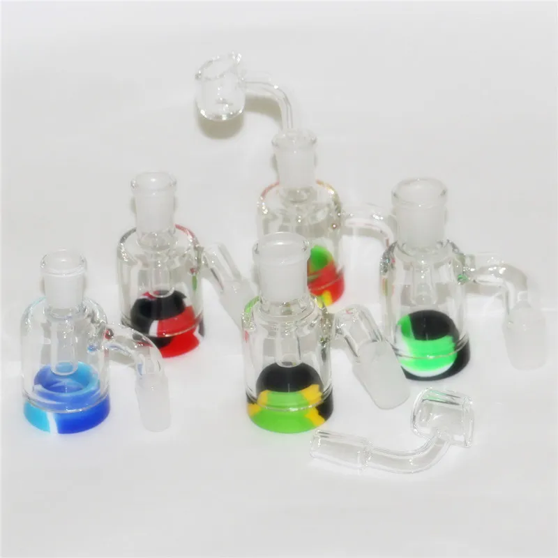 Verre de fumer récupération des capteurs adaptateurs 14mm 18mm 45 90 degrés ADAPTATEUR ASCAPTER POUR BONGS DAB RIG DHL