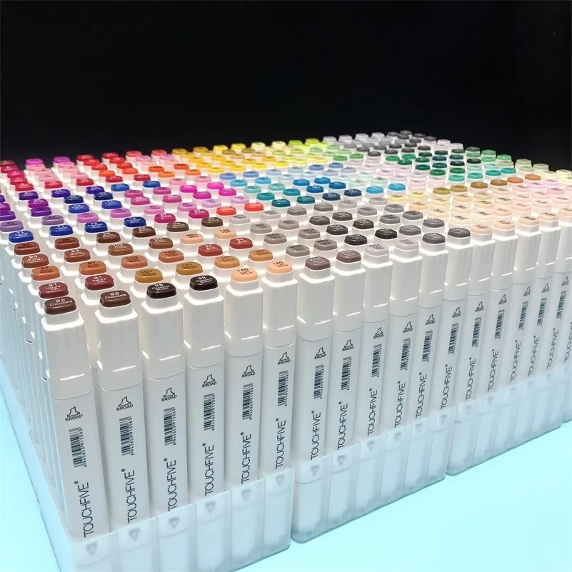 TouchFive Pen Marker 30 40 60 80 Set Alcoholic Based Ink Art
