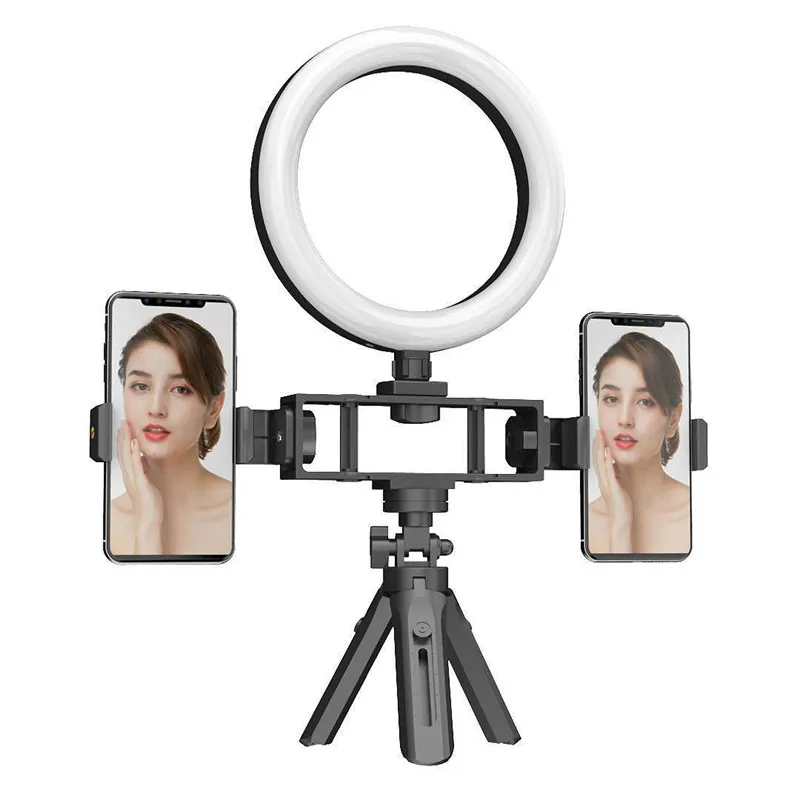 K316 Selfie Ring Fill Light Tripod Stand Dimmable Mobile Phone Video Makeup Fill Lamp K320 K315