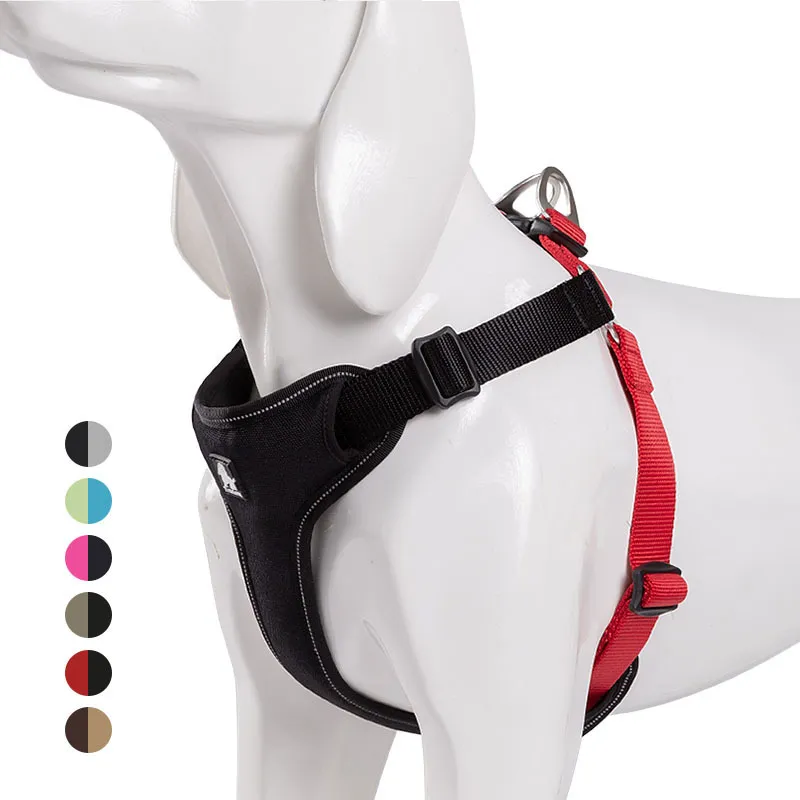 Truelove Adjustable Dog Vest Harness Safety Nylon No Pulling Dog - Main Image