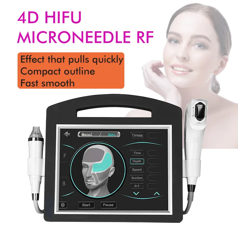 NOUVEAU 2IN1 4D Hifu Or RF Radio Fréquence RF Fractionné Ultrasons Focalisés 4D Hifu Machine