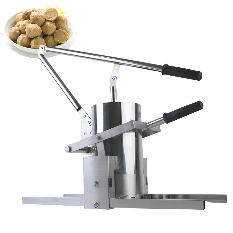 Multifunctional stainless steel manual meatball forming machine, vegetable meatball machine, fishball machine, meatball forming mold tool