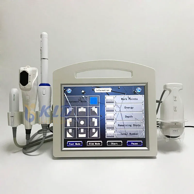 2021 Draagbare 5in1 4D HIFU Liposonic Machine 4Dhifu Face Body Vaginale Apparatuur Hoge Intensiteit Gerichte Ultrasone Net 9Dhifu Vmax-apparaat