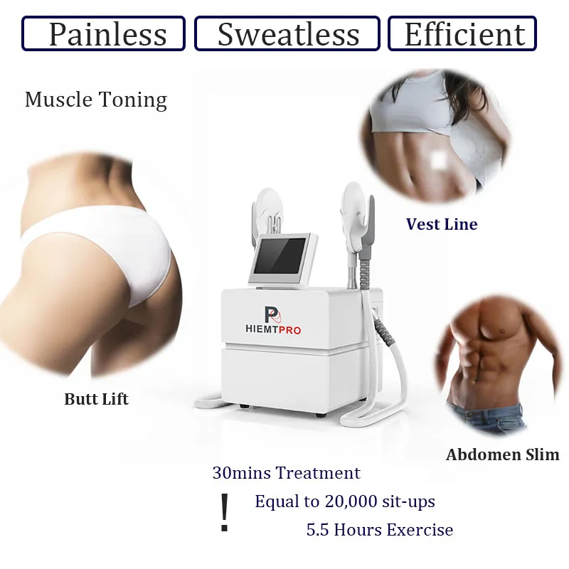 2021 latest EMslim HI-EMT machine EMS electromagnetic Muscle Stimulation fat burning shaping hiemt ems beauty equipment