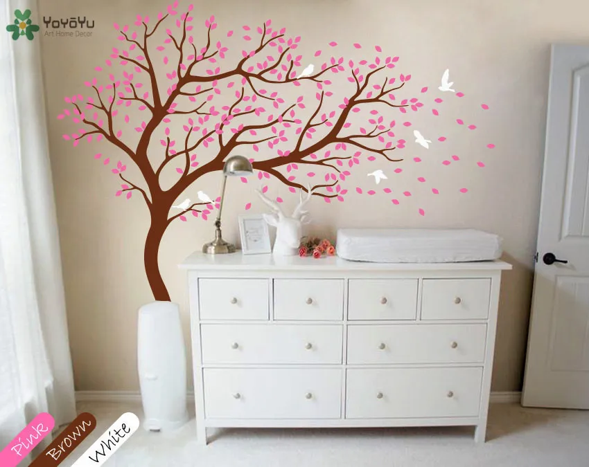 Family Love Heart Tree Wall Art Sticker, Wall Decal Tree Sticker Home Decor
