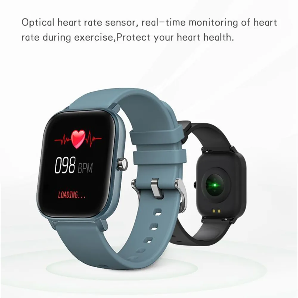 Smart Watch Women Men Heart Rate For Phone Android Bluetooth Waterproof