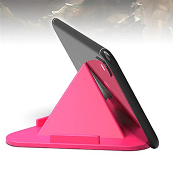 DHL에 의해 피라미드 휴대 전화 홀더 창조적 인 다기능 삼각형 브래킷 휴대 전화 태블릿 게으른 브래킷