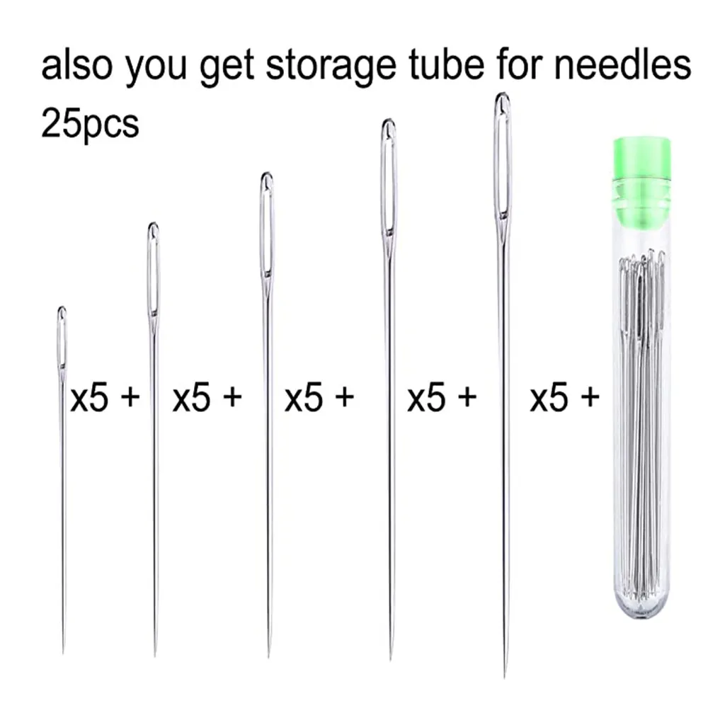 5 Sizes Needle Eye Sewings Household Funiversal Stainless Steel Darning Hand  Needle Eye Sewing Embroidery Tool Diy Accessories From Kufire, $1.82