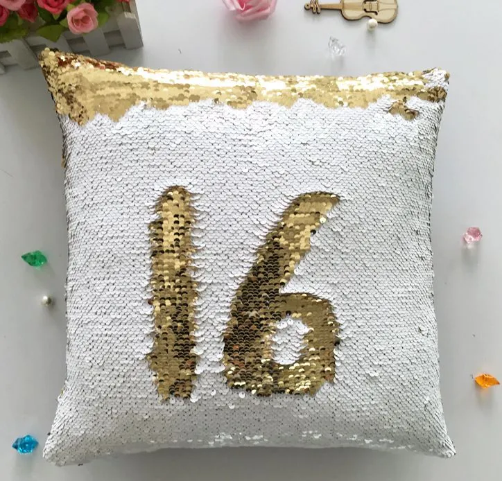 Mermaid throw pillow top