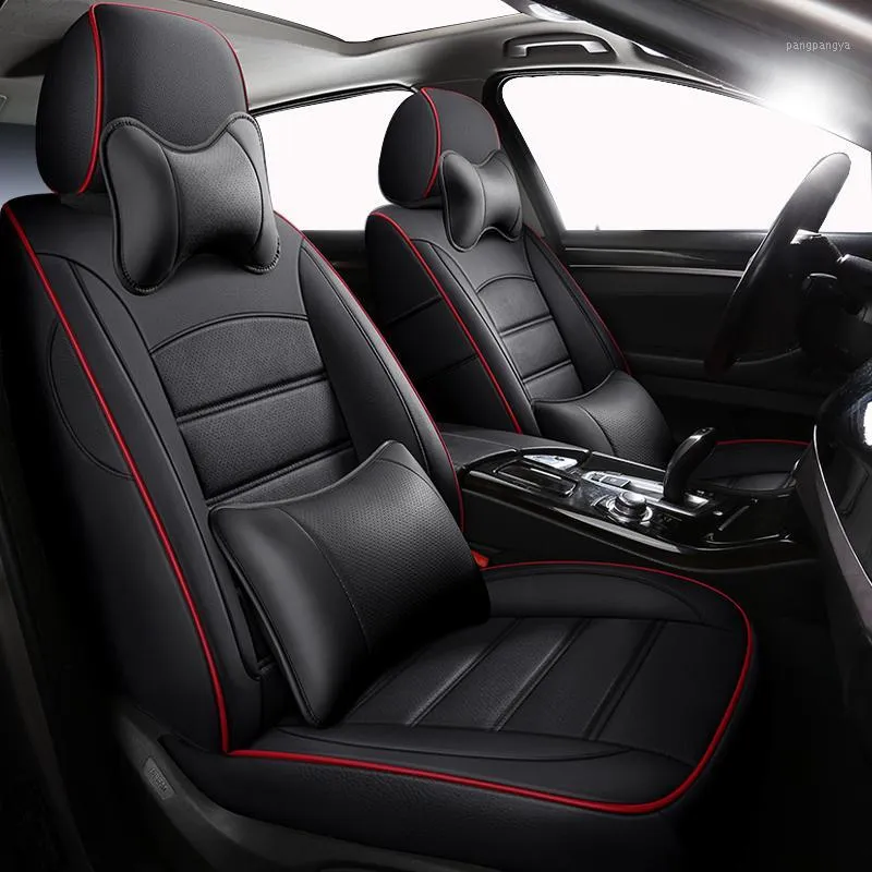 ZHOUSHENGLEE Coprisedili per auto personalizzati Per seat altea xl arona ateca cordoba ibiza 6j 6l accessori auto protezione cuscino auto1