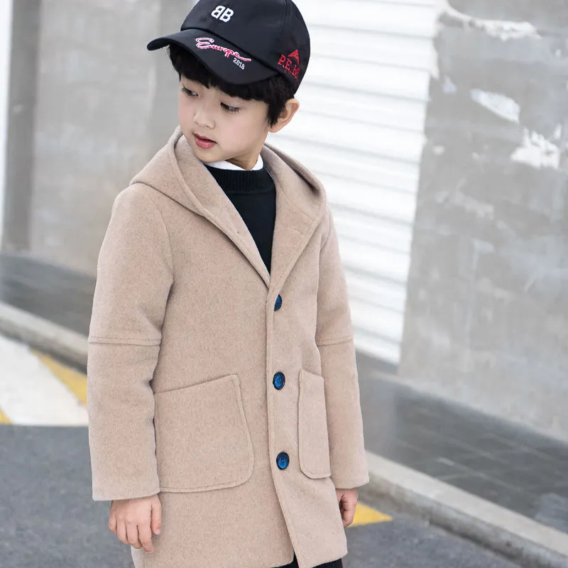 Garcons En Toile De Laine Printemps Et Vetements Dautomne Veste Garcons Enfants En Laine Manteau Masculin En Laine Masculine Lj201202 Du 19 69 DHgate