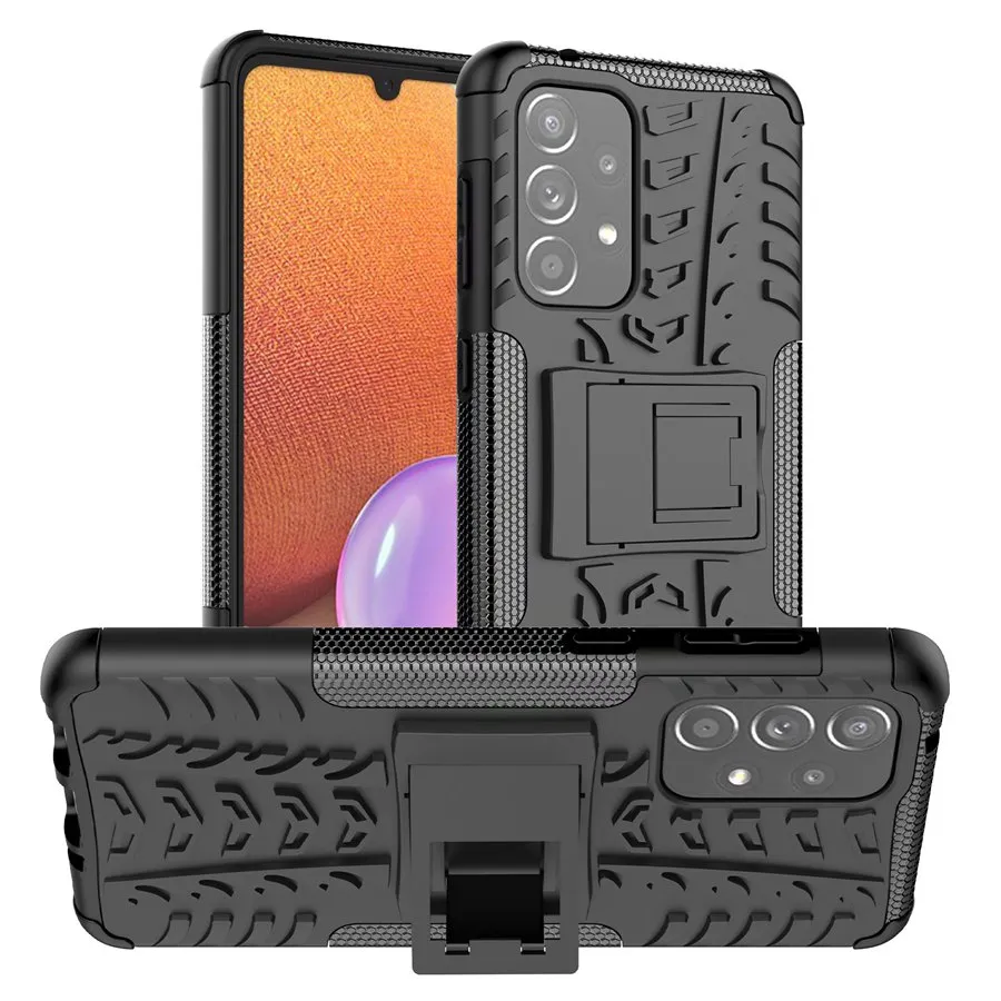 Shockproof Tough Rugged Dual Layer Protective Cases Hybrid Kickstand Cover for Samsung Galaxy A33 5G A53 A03 Core A03S Case