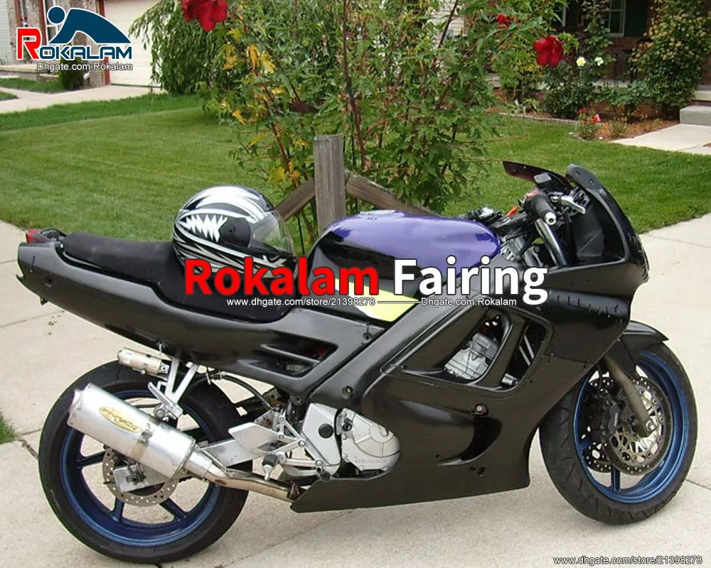 لقطع غيار هوندا للجسم CBR600F3 95 96 1995 1996 CBRF3 مجموعة مجموعة دراجات نارية سوداء (حقن صب)