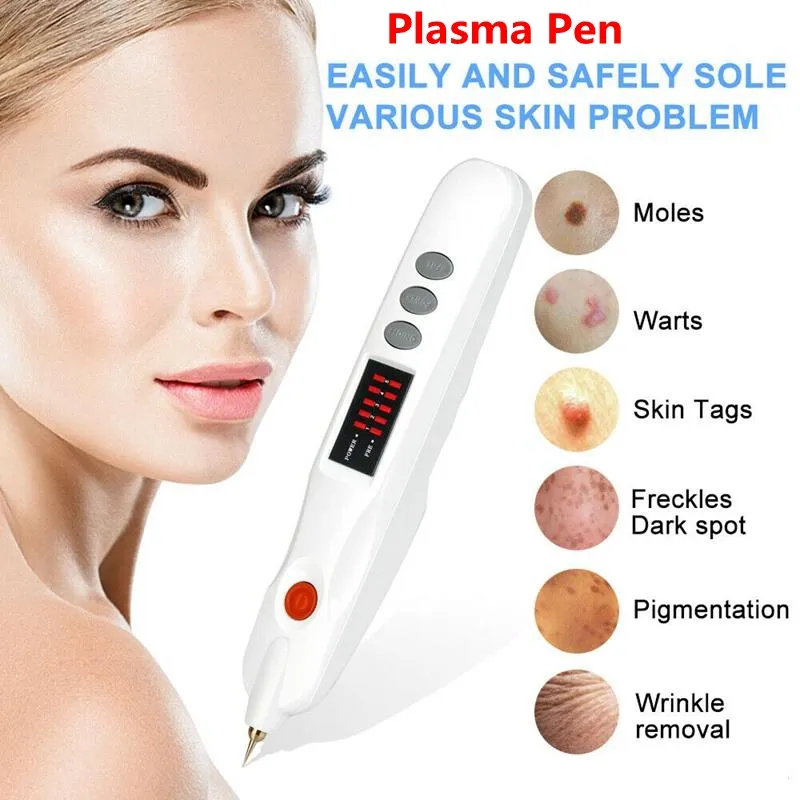 Chegada!!! Máquina de caneta de plasma de beleza profissional para elevação de pálpebras faciais mancha toupeira sarda remoção de tatuagem rejuvenescimento da pele