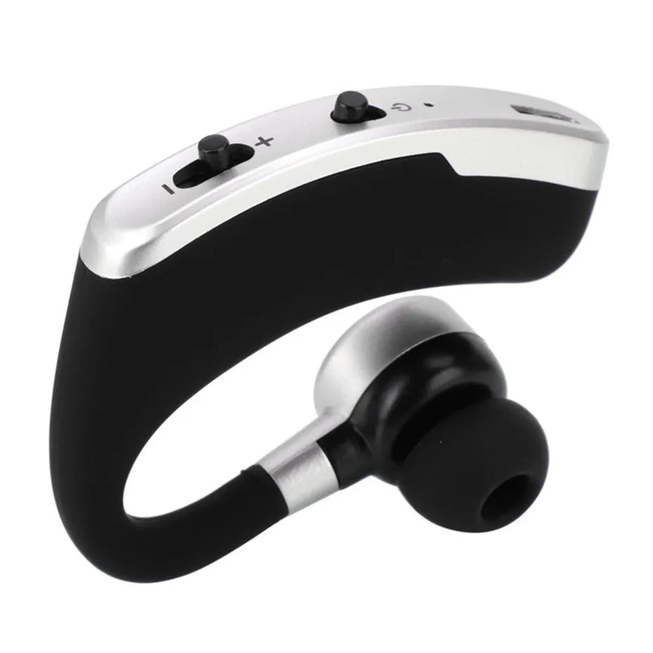 ABD Stok V9 Stereo Bluetooth Kablosuz Kulaklık Kulaklık Kulaklık Voyager Efsane Nötr Gümüş A40