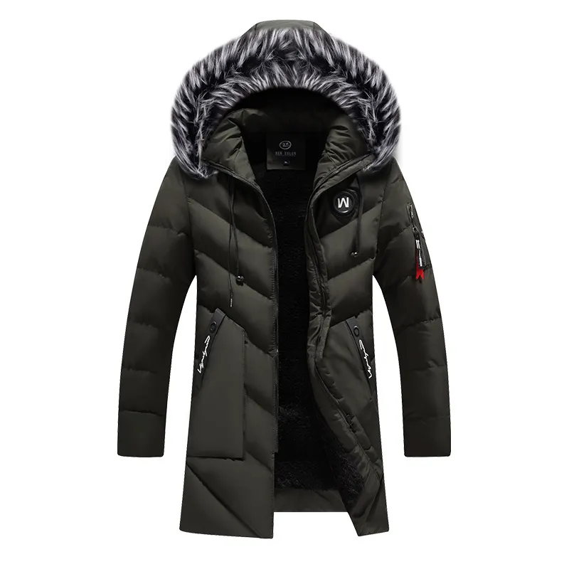Parka Modische Regenjacke Herren Winterjacke Männer Mode Fell