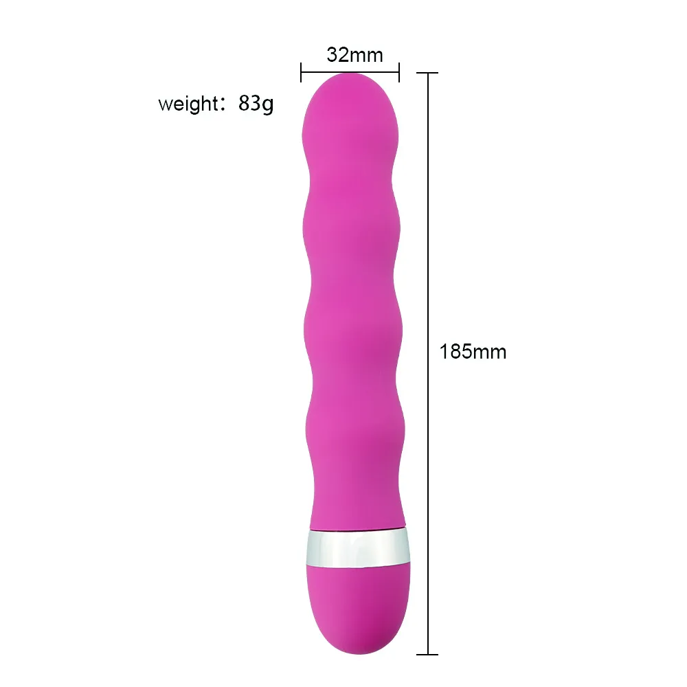 Multispeed G Spot Vagina Vibrator Clitoris Butt Plug Anal Erotic Goods Products Sex Toys For Woman Men vuxna kvinnlig dildo -butik V9203542