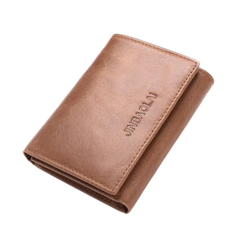Carteras JINBAOLAI Antirrobo Multi Tarjeta Posici n RFID Cartera