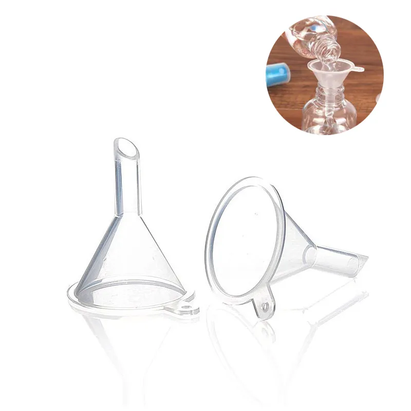 Mini Entonnoir En Plastique Petit Diffuseur Bouteille De Parfum Liquide Laboratoires D'huile Pour Mélanges D'huiles Essentielles Liquides Chimiques KKA1796