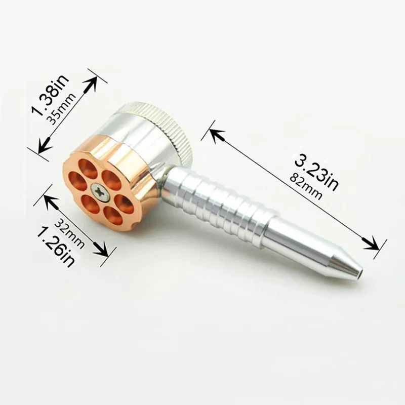 Broyeur Manuel, Broyeur à épices à Manivelle à 4 Couches En Alliage De Zinc, Broyeur à épices Manuel De 60 Mm Avec Filtre