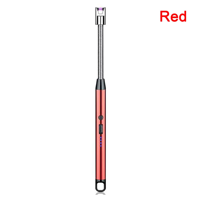 2022 USB Electric Rechargeable Long Cuisine Light For Stove Tove Aprover LED Plasma Arc sans flamme Boucles inhabituelles Lignes de plein air8430612