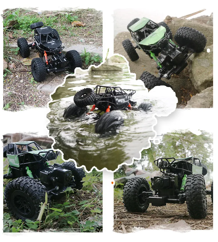 Duża Foot RC Samochód 2.4g 1:14 Car Supersonal Monster Truck Off-Road Pojazd Buggy Electronic Toy