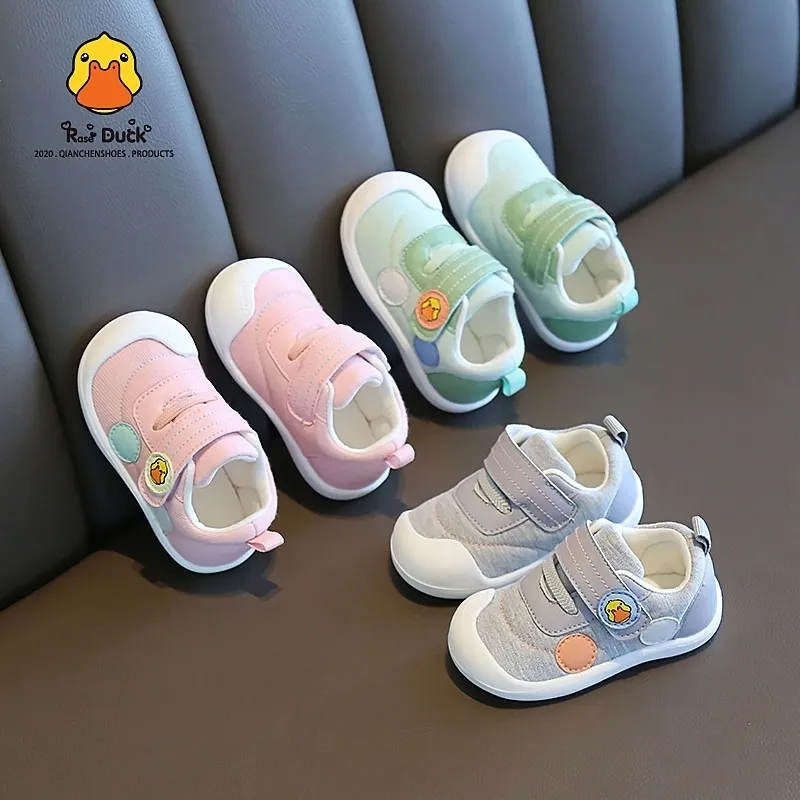 Criança infantil sapatos 2020 outono meninas meninos sapatos casuais fundo macio confortável antiderrapante de alta qualidade bebê primeiro caminhantes sapatos lj201104