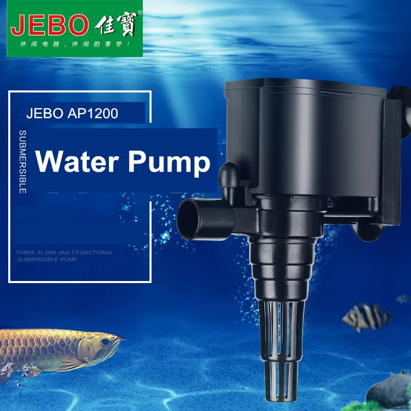 Jebo LifeTech 수족관 8W 수족관 펌프 물고기 탱크 용 수족관 펌프 Waterscape AP1200 Y200922