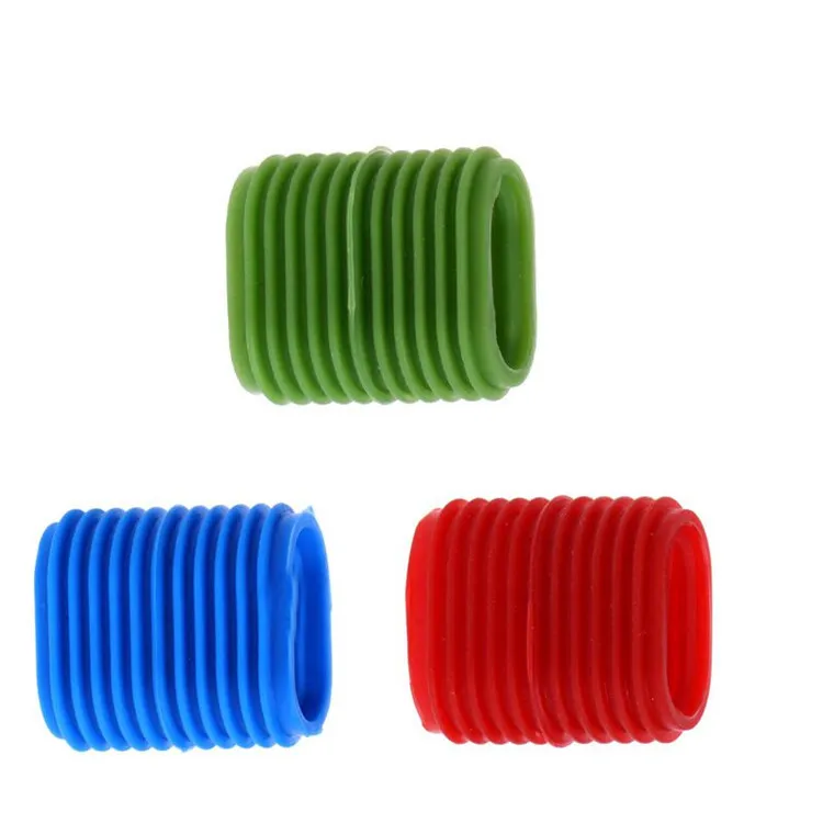 Non Slip Fly Rod Reel Seat Handle Grips With Elastic Rubber Covers