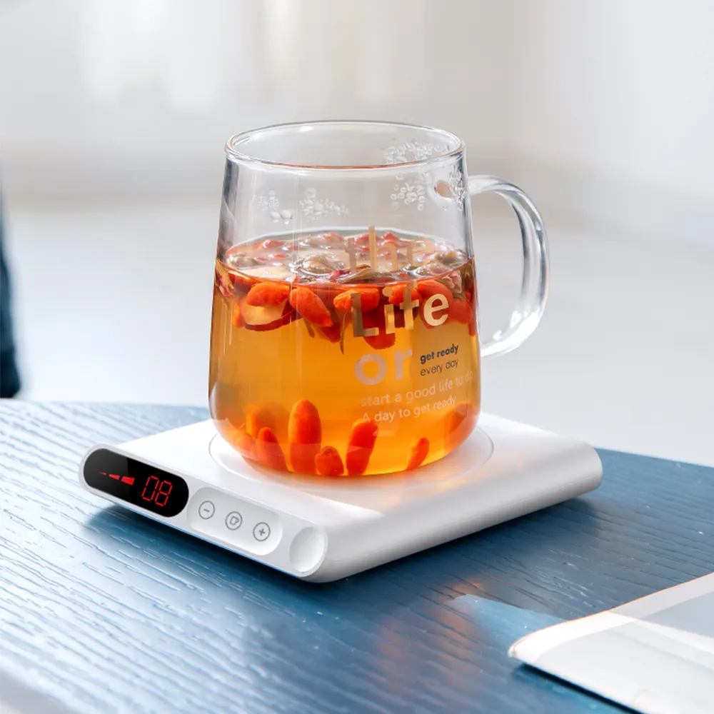 Smart Heating Coasters Office Coffee Mug Warmer Winter Milk Tea Water Cup Warmer Heated Pad Thermostatic Mugs Coaster