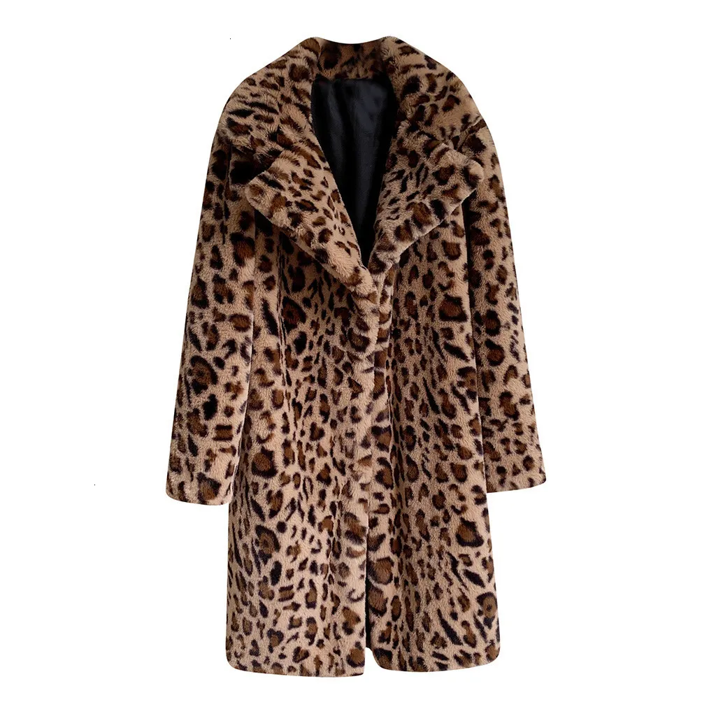 Leopard Print Faux Fur Teddy Teddy Bear Coat Primark For Women