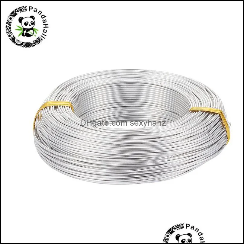 1Roll Aluminum Wire Jewelry Findings for Jewelry Making DIY Necklace Bracelet 0.8mm 1mm 1.5mm 2mm 3mm 4mm 5mm 6mm 23 colors