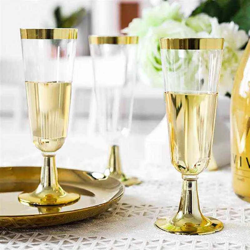 Quality plastic on sale champagne flutes
