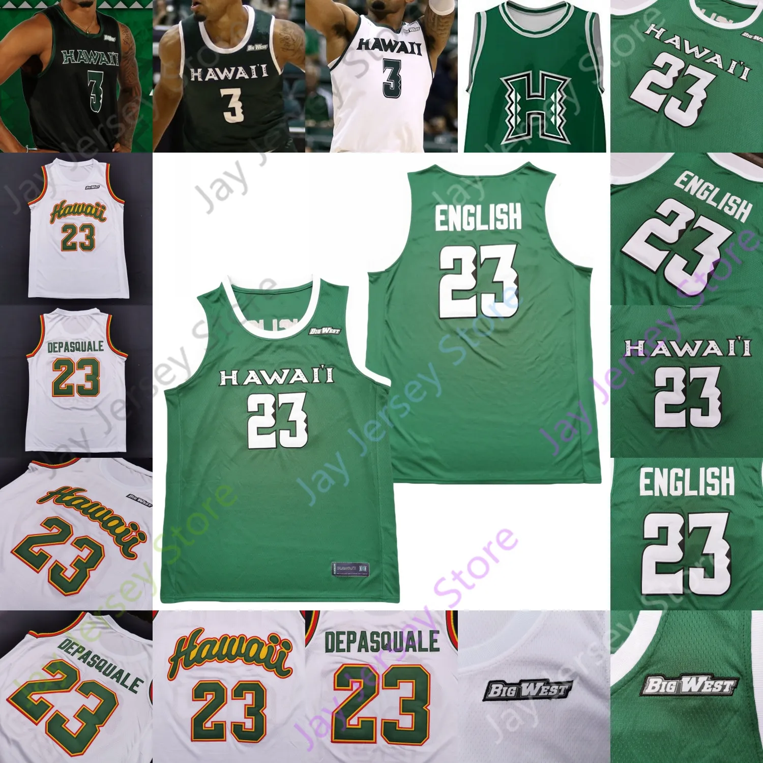 Hawaii Basketball Jersey Ncaa College 3 Eddie Stansberry 1 Drew Bs 32 Samuta Avea 14 Zigmars Raimo 44 Dawson Carper 2 Justin Webster