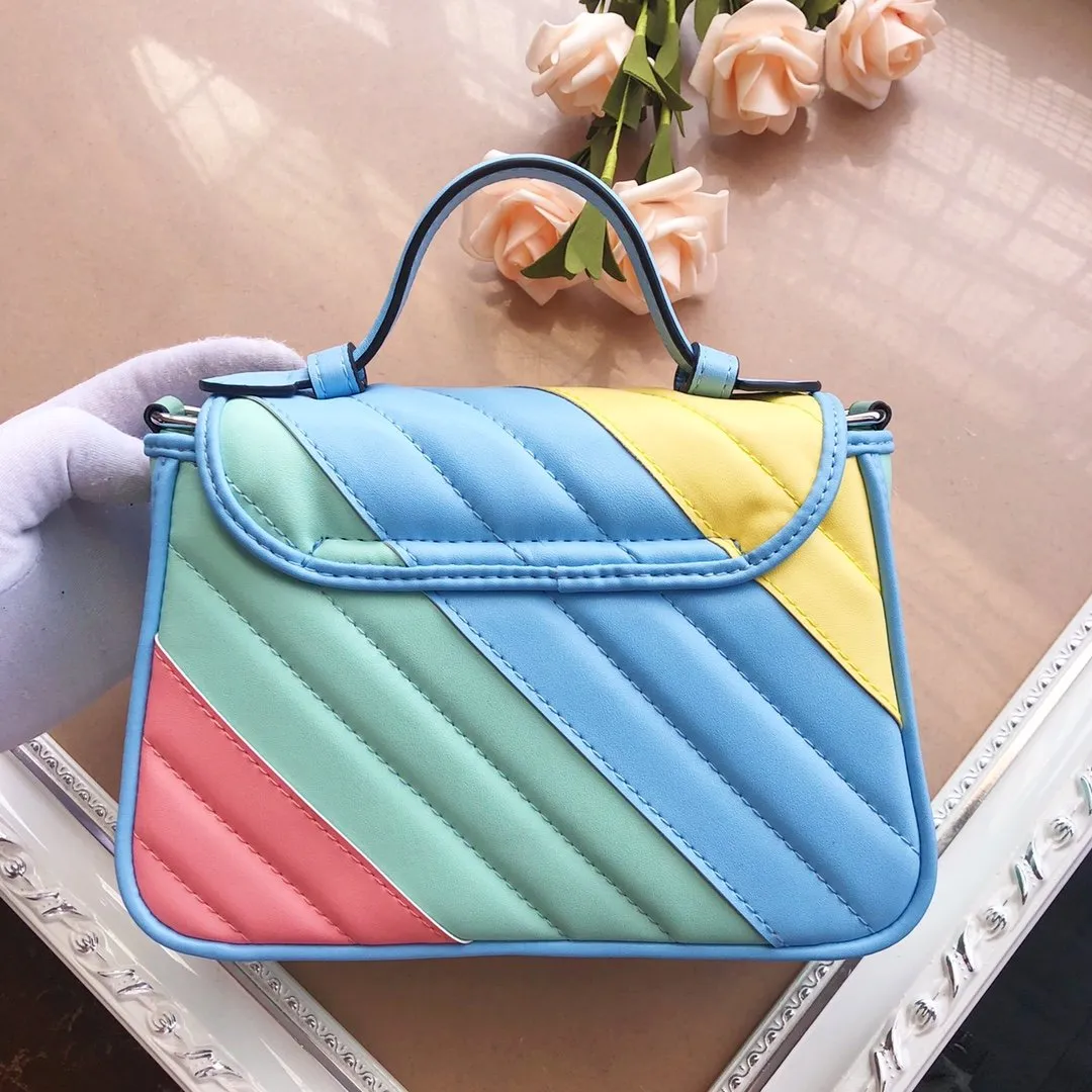 Frauen Luxus Designer Tasche Handtaschen Geldbörsen Hohe Qualität Echtes Leder Macaron Mode Damen Schulter Umhängetasche Messenger Einkaufstaschen
