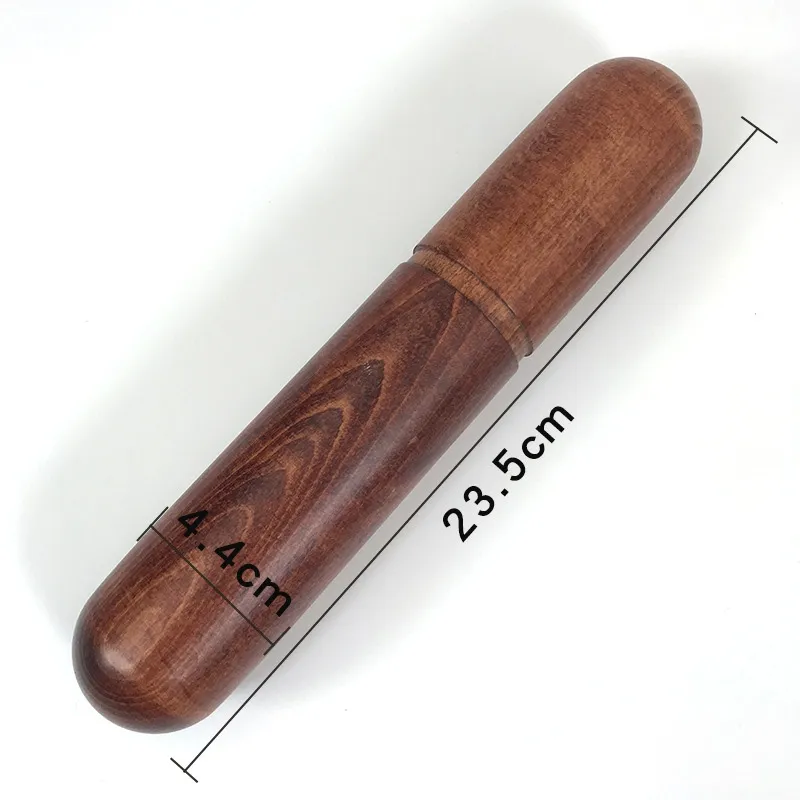 Najnowsze Naturalne Drewno Rury Przechowywanie Tube Case Case Case Butelka Seal Portable Handmade Pre-Roll Słoik do Pill Pill Tobacco Palenie