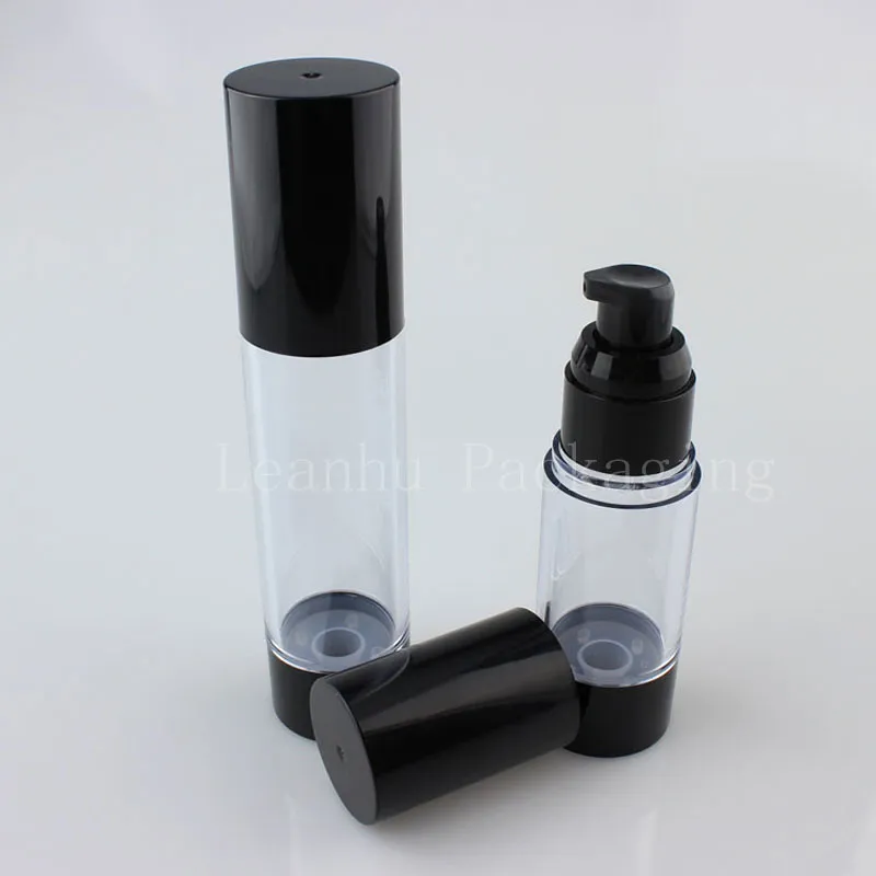15ml 30ml 50ml black airless bottle (4)