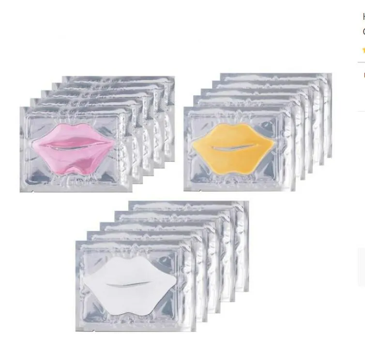 Vendita calda Maschera per labbra al collagene Combinazione 3 tipi Idratante Nutriente Antirughe Miglioramento delle labbra Cura delle labbra